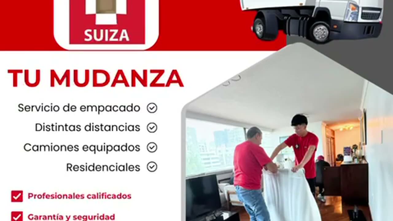 Mudanza Suiza realizando una mudanza de oficina